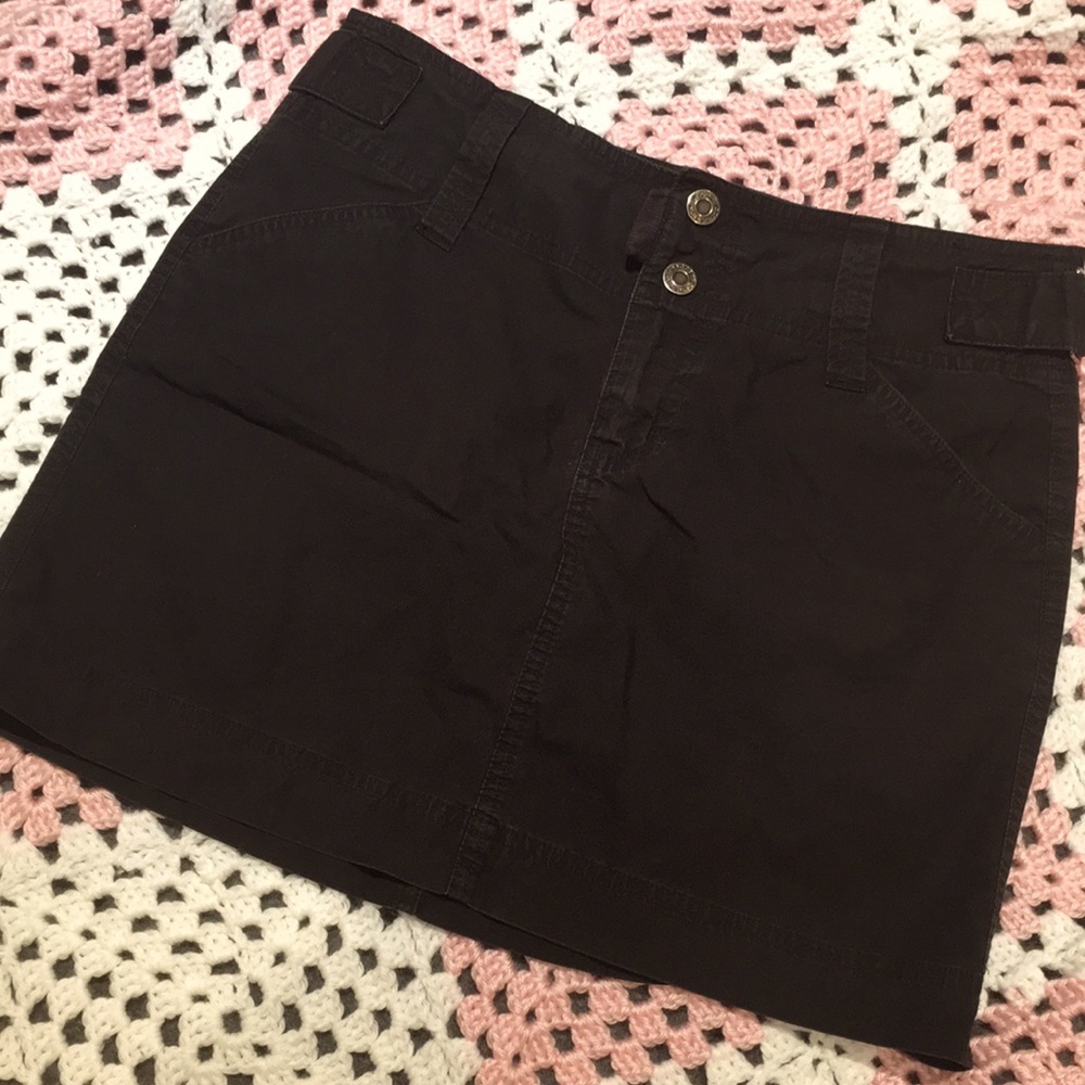 Black cargo skirt🖤
